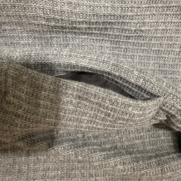 Vintage Turtleneck Sweater House Full Zip Sweater Charcoal Mens M Made In USA - Picture 15 of 16